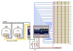 Stairs lighting MONO Controller STX-1795 - diagram