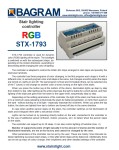 Stairs lighting RGB Controller STX-1793 - manual